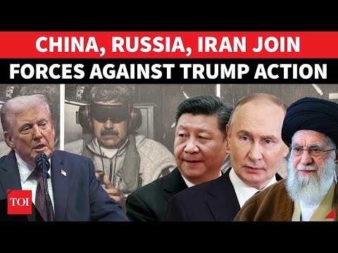 'US CROSSED RED LINES': China, Russia To RETALIATE Against Trump's Maduro Abduction From Venezuela?