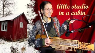 Video thumbnail for Little Home Studio in a Cabin (Tour) & Seasonal Break by Emelie Waldken