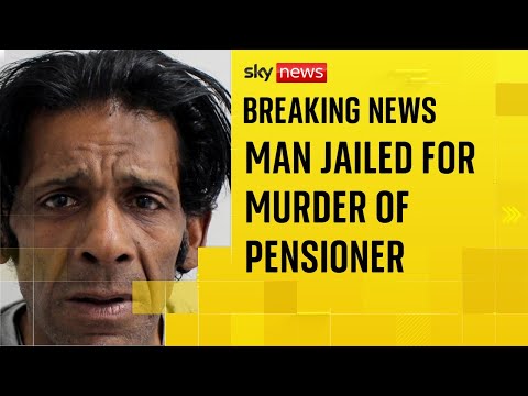 Robber who murdered pensioner for cottage pie jailed for life