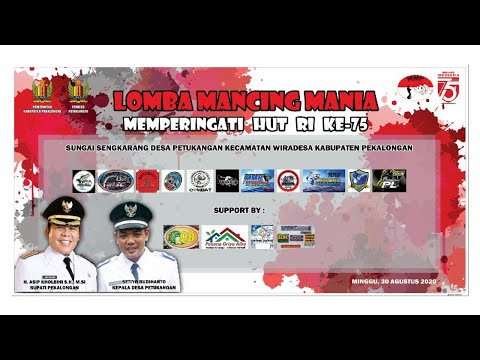 LOMBA MANCING MANIA DESA PETUKANGAN WIRADESA || HUT RI 75