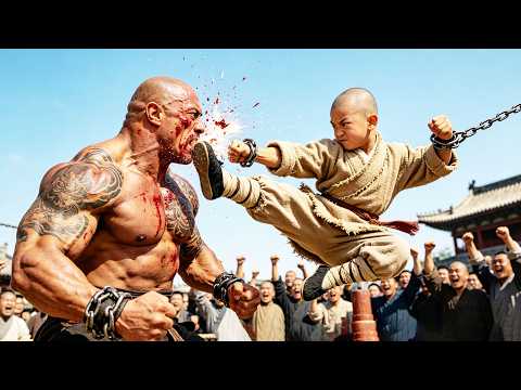 Kung Fu Action Film! British boxing king challenges a prisoner, whose unbeatable Kung Fu crushes him