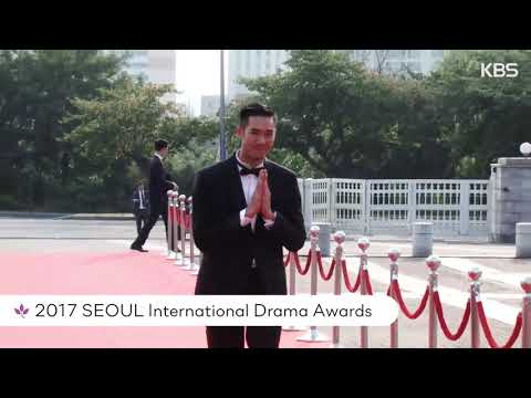 HD 170907 Weir Sukollawat @ Seoul International Drama Awards Red Carpet