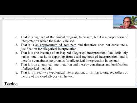 Hermeneutics Lecture 13 Eng