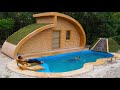 Building Luxury Dream Underground House And Underground Swimming Pool