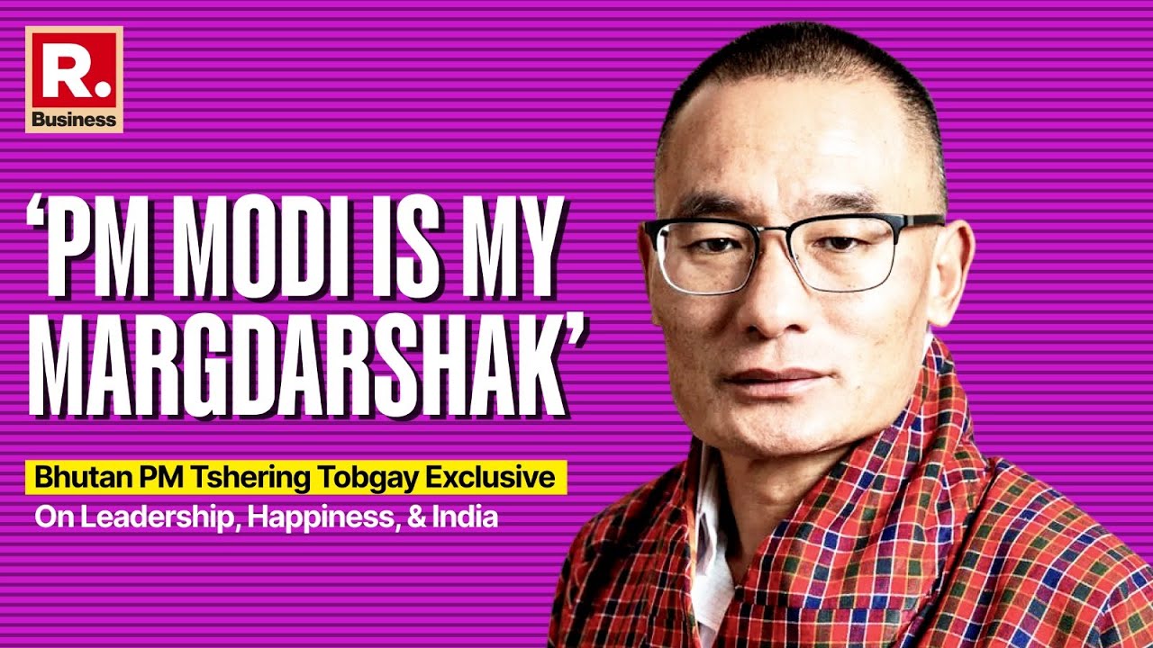 Bhutan PM Tshering Tobgay on Leadership, Indian Culture & Gross National Happiness | Exclusive