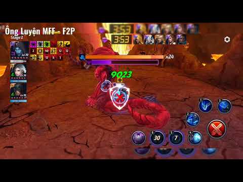 Super Giant solo Mephisto - No lead No cave - Marvel Future Fight- Ông Luyện MFF - F2P