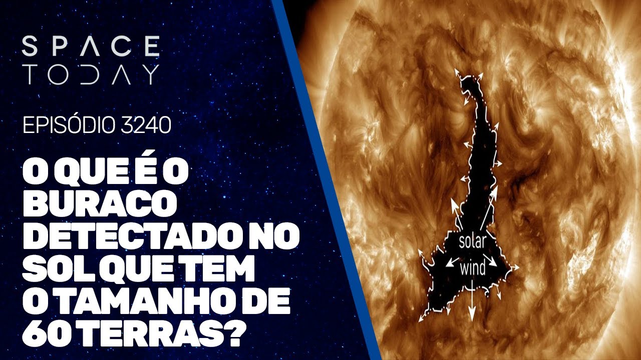 O QUE É O BURACO NO SOL QUE TEM O TAMANHO DE 60 TERRAS?