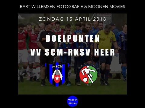 Doelpunten VV SCM-RKSV Heer 15-04-2018