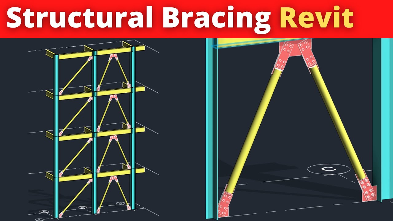 Structural Bracing in Revit Tutorial - Revit Structure