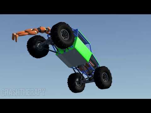 CRAZY High Speed Jumps #32 - BeamNG Drive | CrashTherapy