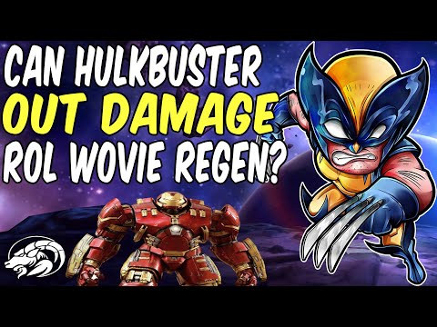 Can Hulkbuster Out Damage ROL Wolverine Regeneration? | Marvel Contest of Champions