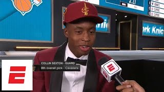 Collin Sexton drafted No. 8 by Cavaliers, then tells LeBron James to stay in free agency | ESPN
