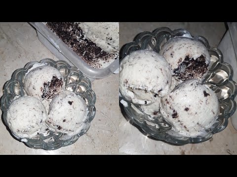 Easy Homemade Oreo icecream by Tasty Food With Summaya.