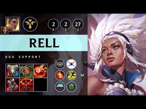 Rell Support vs Maokai - KR Challenger Patch 25.14