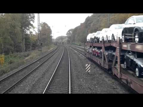 Führerstandsmitfahrt Br185 Lz Schwerte - Wuppertal