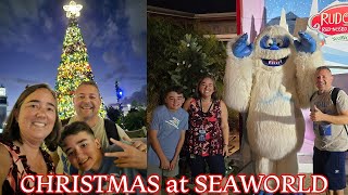SeaWorld Christmas Celebration! Immersive Event Experience. Information And Food Reviews!