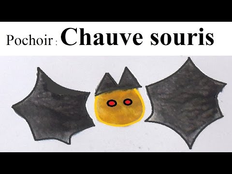 comment colorier une chauve souris