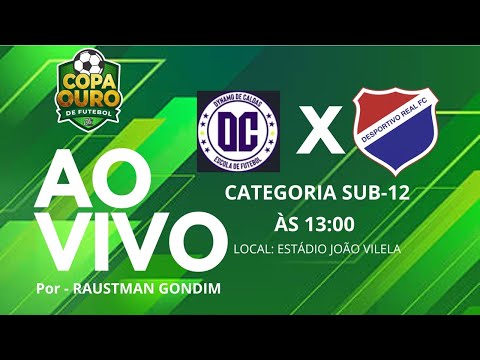 GRANDE FINAL COPA OURO DE FUTEBOL 2016 DÍNAMO CALDAS NOVAS X DESPORTIVO REAL CATEGORIA SUB-12