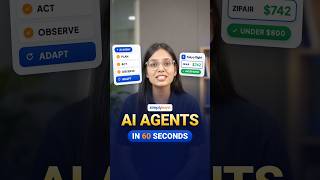 AI Agents Explained in 60 Seconds | What are AI agents and How They Work | Simplilearn
