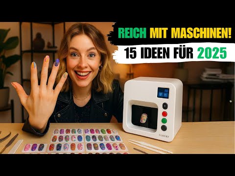 15 UNGLAUBLICHE MASCHINEN, um 2025 ein profitables Geschäft zu starten