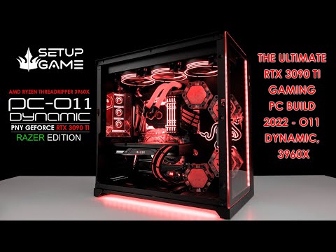 The ULTIMATE RTX 3090 Ti Gaming PC Build 2022 - O11 Dynamic, 3960X #Setup_Game_Maroc