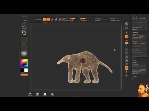 PavWork 27 ZRemesh ZSphere Topology Cleanup