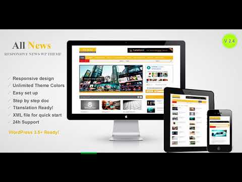 All News - Responsive WordPress News Theme | Themeforest Website Templates and Themes