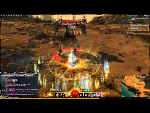 Elementalist vs Veteran Risen Giant