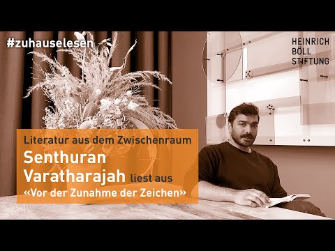 #zuhauselesen mit Senthuran Varatharajah