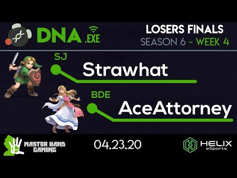 DNA.EXE S6:W4 - SJ | Strawhat (Young Link) Vs. BDE | AceAttorney (Zelda) - Losers Finals