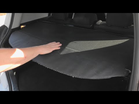 Toyota RAV4 (2013-2018): Secret Cargo Cover Storage Location!