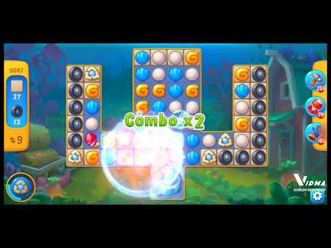 Fishdom. 9647 level no boosters and diamonds. 15 moves