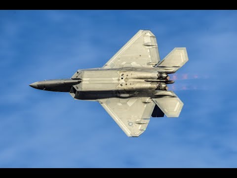 U.S. Air Force F-22 Raptor Demo Team