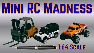 Land Rover, Pickup & Forklift… But Make Them TINY! (1:64 RC Cars)