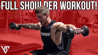 Full Shoulder Workout – Dumbbells Only