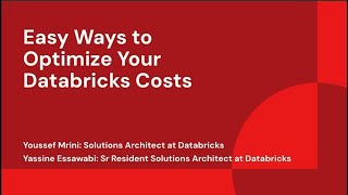 Easy Ways to Optimize Your Databricks Costs