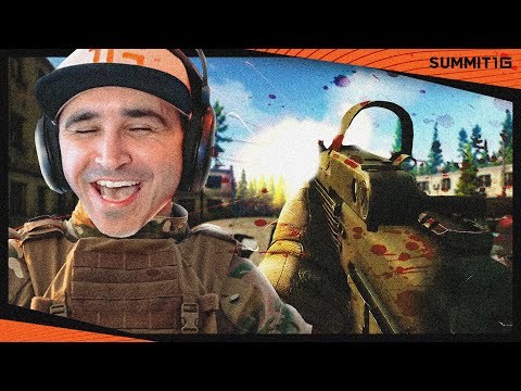 Summit1G enjoying the PP-19 in Tarkov for 10 minutes