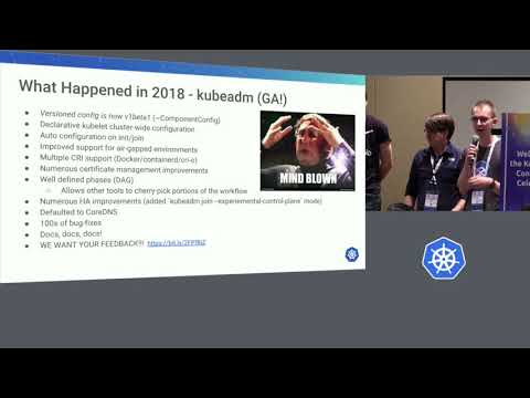 Kubernetes Contributor Summit 2018 - Past, Present, and Future of SIG Cluster lifecycle