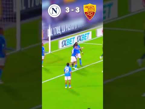 Spettacolo totale al Maradona: Napoli-Roma finisce 3-3! 🤯