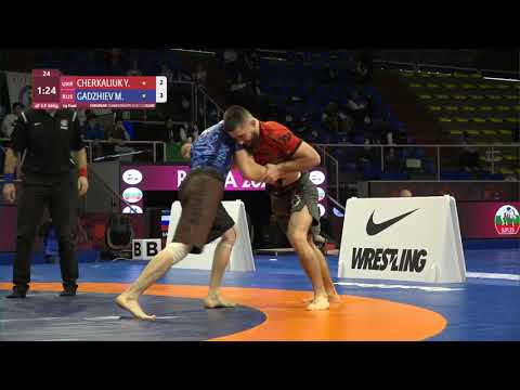 1/4 Men's GP No-Gi - 66 kg: Y. CHERKALIUK (UKR) v. M. GADZHIEV (RUS)