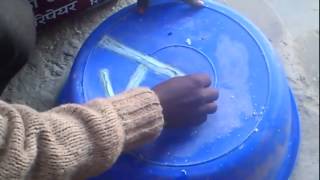 how to repair plastic bucket, water tank at home (indian way)