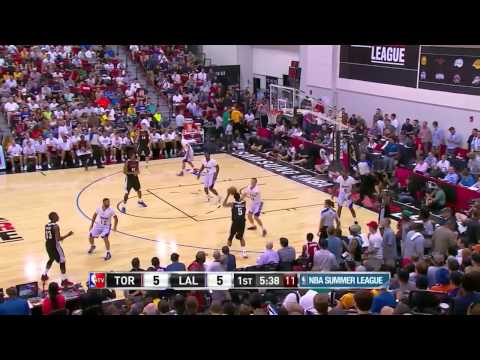 Bruno Caboclo Full SL Highlights 2014.07.11 vs Lakers - 12 Pts