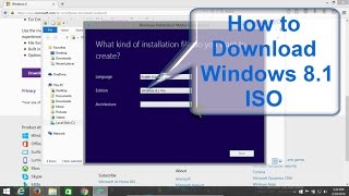 How to download Windows 8.1 Free directly from Microsoft -  Legal Full Version ISO - Easy to Get!