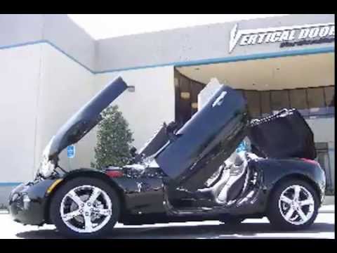 Vertical Doors - Pontiac Solstice with Lambo Doors