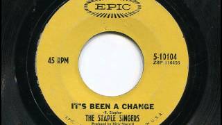 THE STAPLE SINGERS - It's been a change - EPIC