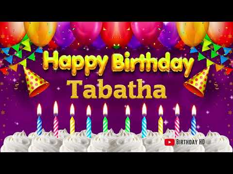 Tabatha Happy birthday To You - Happy Birthday song name Tabatha 🎁