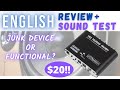 (ENGLISH REVIEW + TEST) HD Audio Rush 5.1 Dolby Digital DTS Surround Sound Decoder AV Receiver