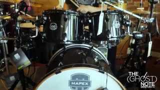 Video thumbnail for Mapex Armory 6pc Kit in Transparent Black with Black Hardware by The (Ghost) Note Drum Shop & Music School