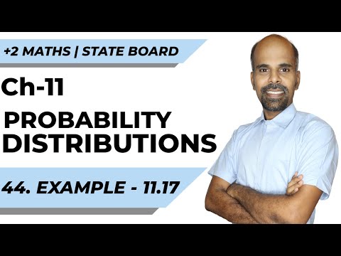 12th | eg. 11.17  | Probability Distributions | Chapter 11 | State Board | ram maths