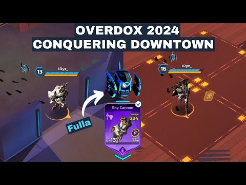Easy Win Using Sky Cannon And Fulla Drone | OVERDOX Gameplay
